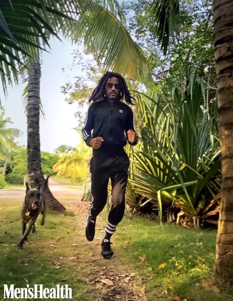 November 2020 Mens Health Lenny Kravitz Immediately Formed Bond With Lisa Bonet Husband Jason Momoa