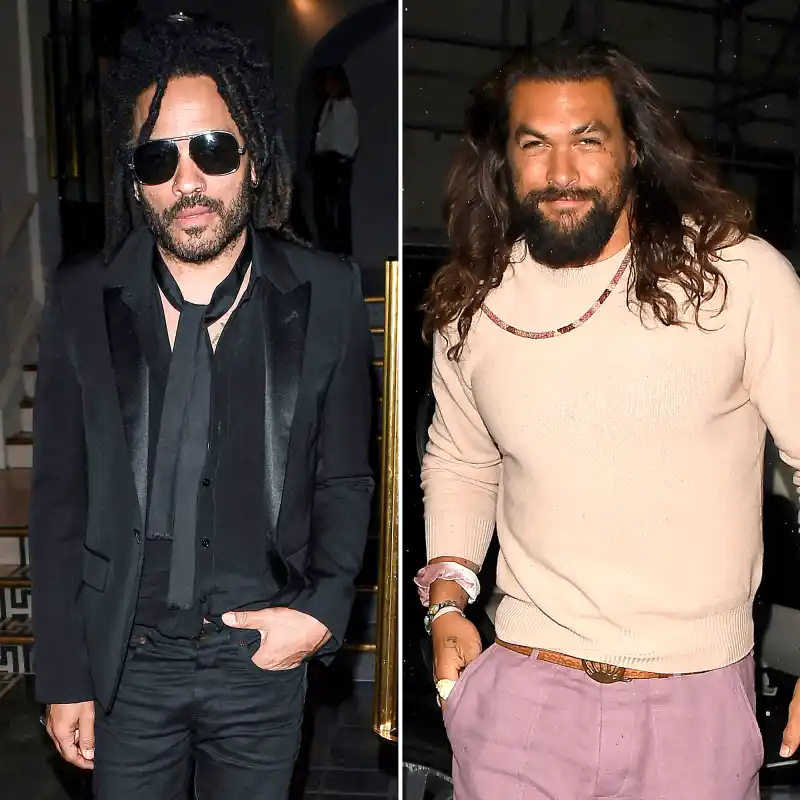 November 2020 Mens Health Lenny Kravitz Immediately Formed Bond With Lisa Bonet Husband Jason Momoa