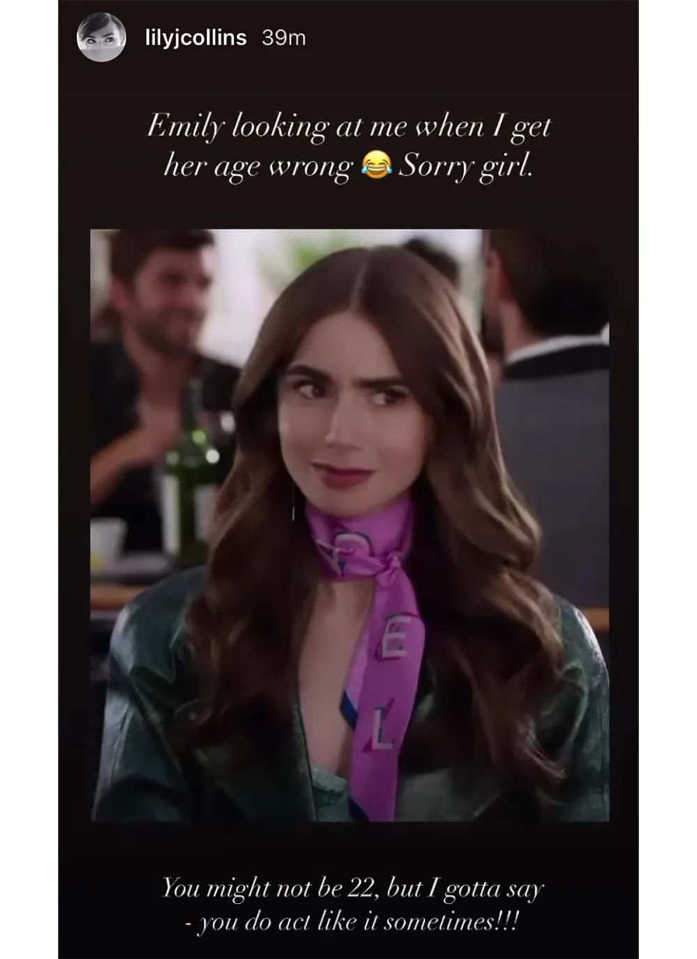 Faux Pas! Lily Collins Was &lsquo;Wrong&rsquo; About &lsquo;Emily in Paris&rsquo; Character&rsquo;s Age