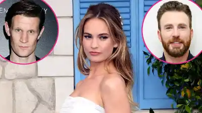 Lily James Dating History Matt Smith Chris Evans