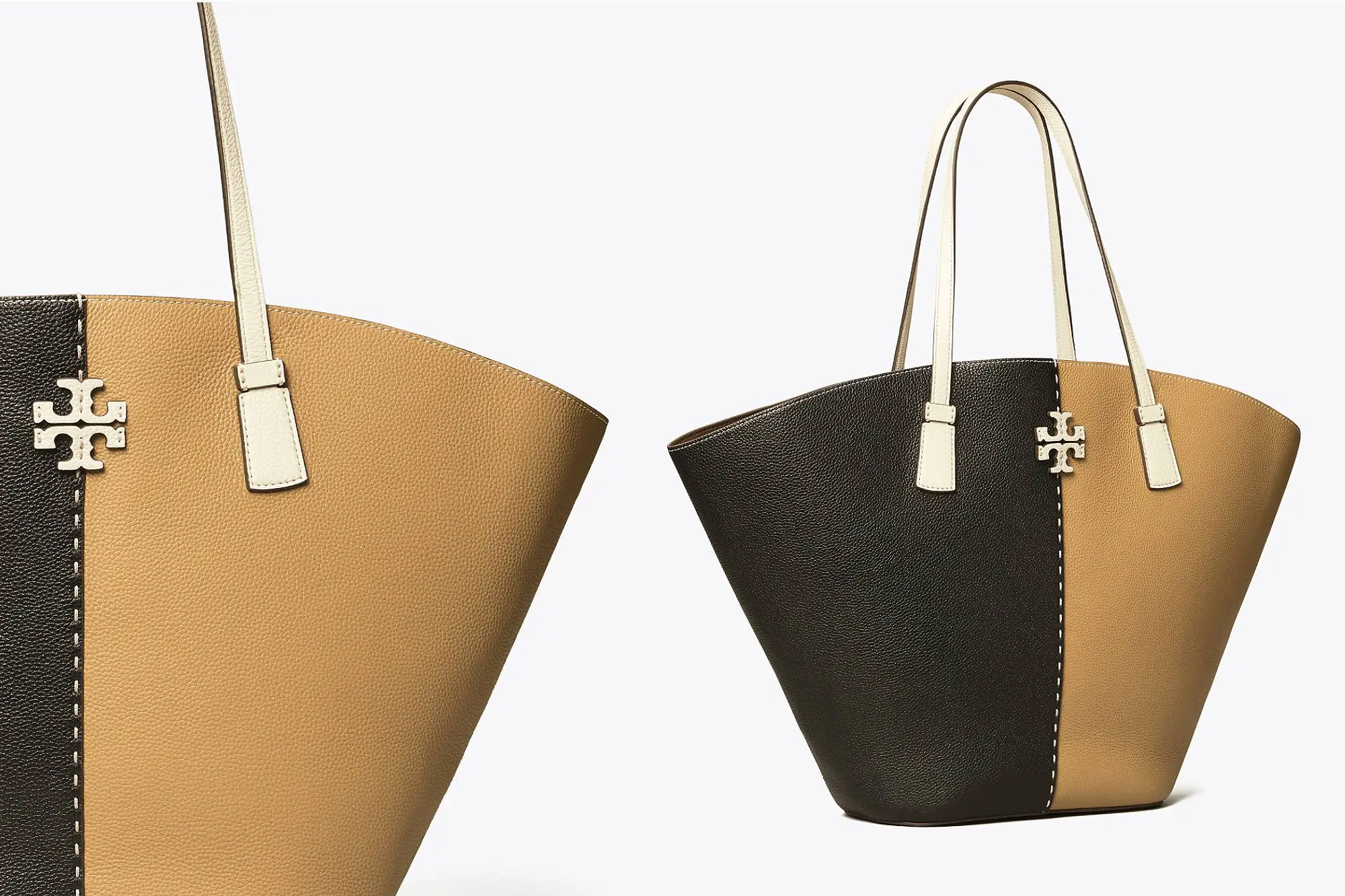 McGraw Color-Block Shopper Tote