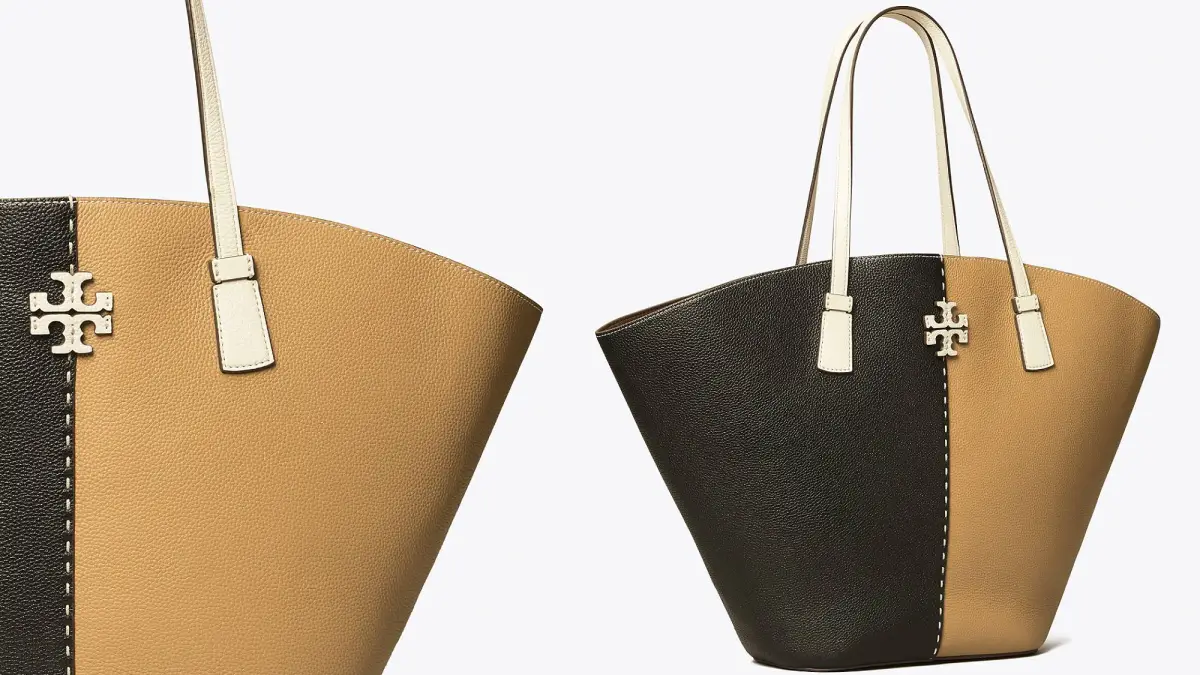 McGraw Color-Block Shopper Tote