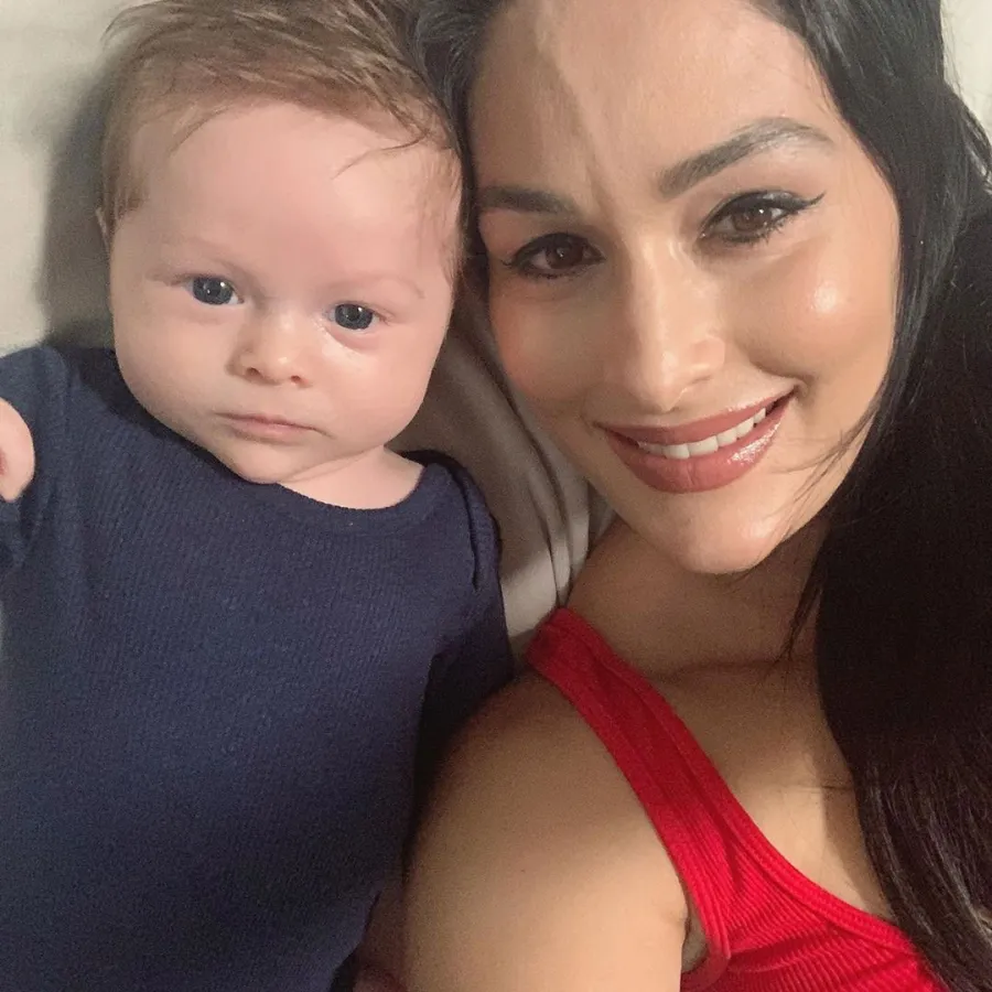 Nikki Bella Instagram Matteo Selfie King and Queen