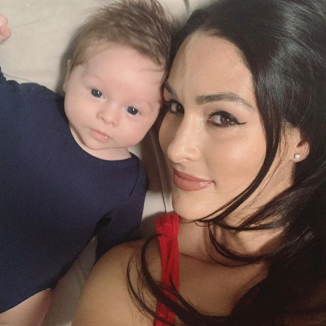 Nikki Bella Instagram Matteo Selfie King and Queen