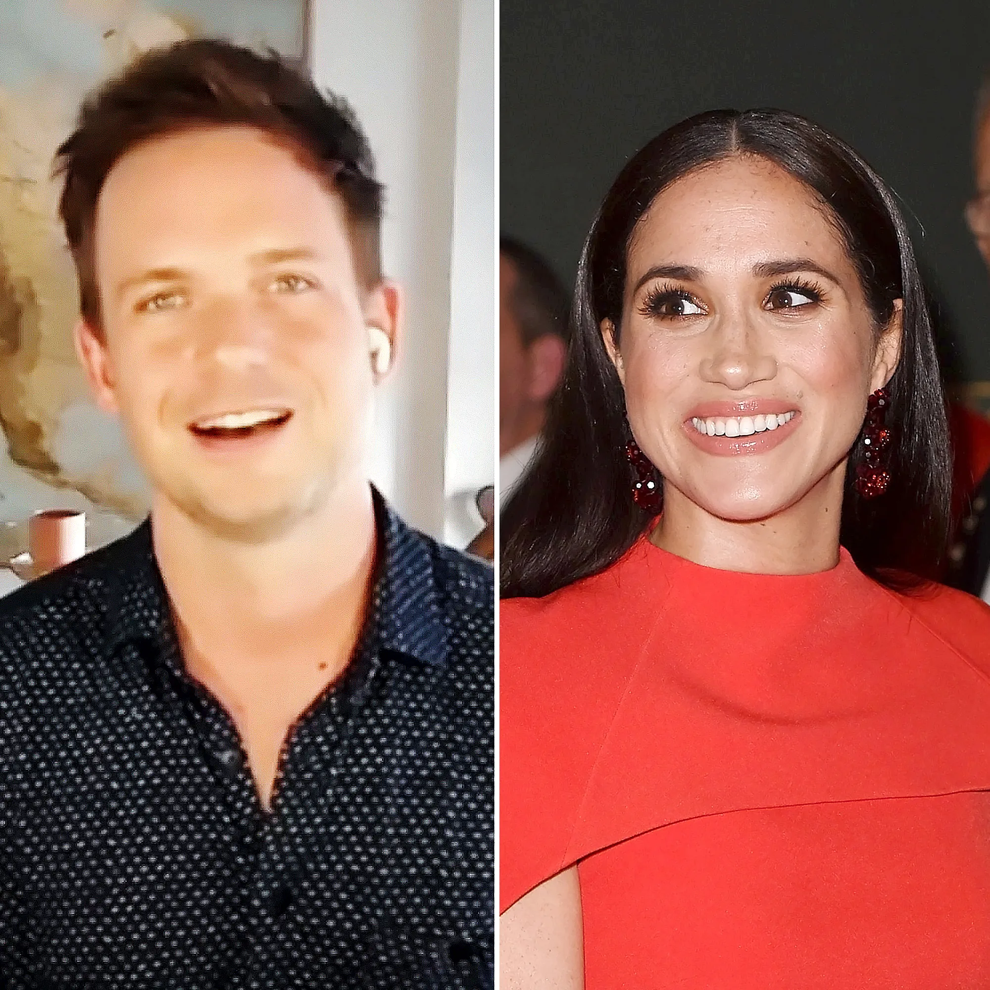 Patrick J Adams Is Happy Meghan Markle Is Back US