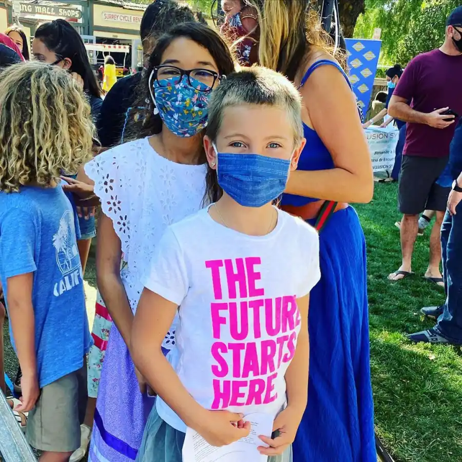 Pink Kids in Masks Willow