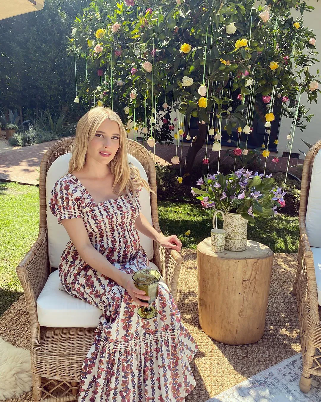 Pregnant Emma Roberts Celebrates Her Baby Shower in L.A.
