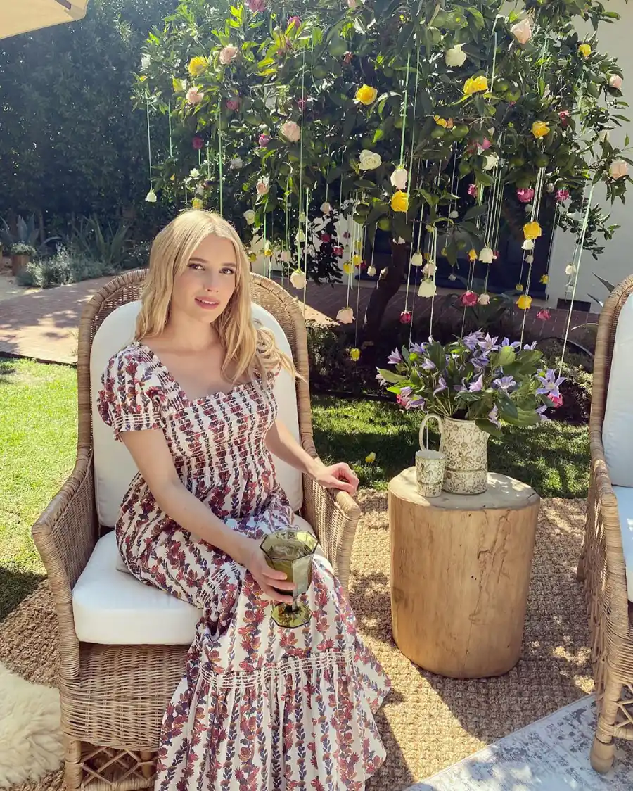 Pregnant Emma Roberts Celebrates Her Baby Shower in L.A.