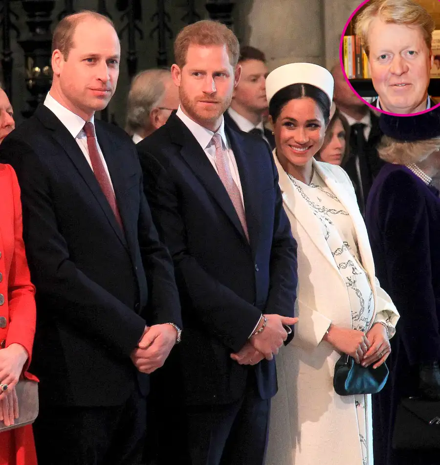 Prince William Enlisted Uncle Charles Spencer to Help Talk to Harry About Meghan