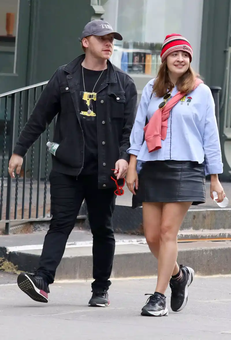 Rupert Grint and Georgia Groome Harry Potter Babies Which Stars Have Welcomed Children Over the Years