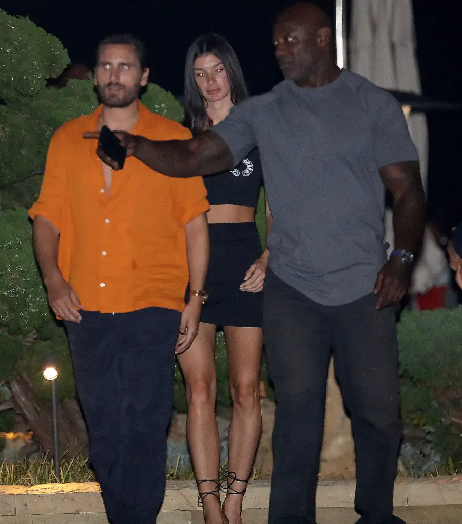 Scott Disick Spotted at Dinner With Model Bella Banos
