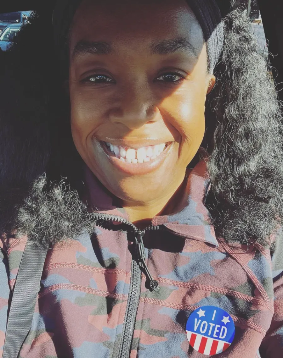 Shonda Rhimes 'I Voted' sticker