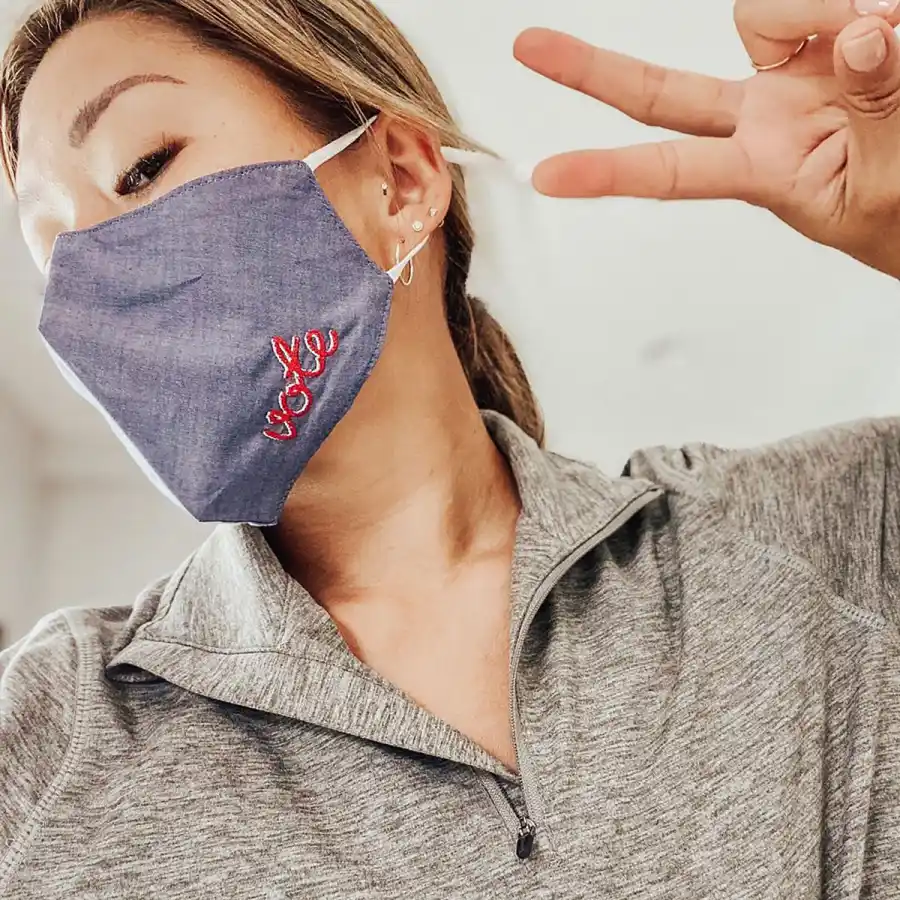 See Celebs Wear Their Most Stylish Vote Merch