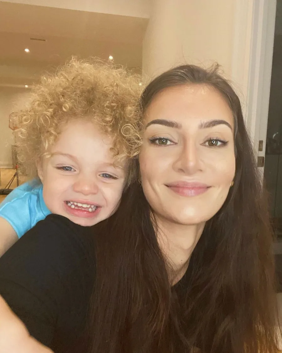 Sophie Brussaux and Adonis Birthday Smile