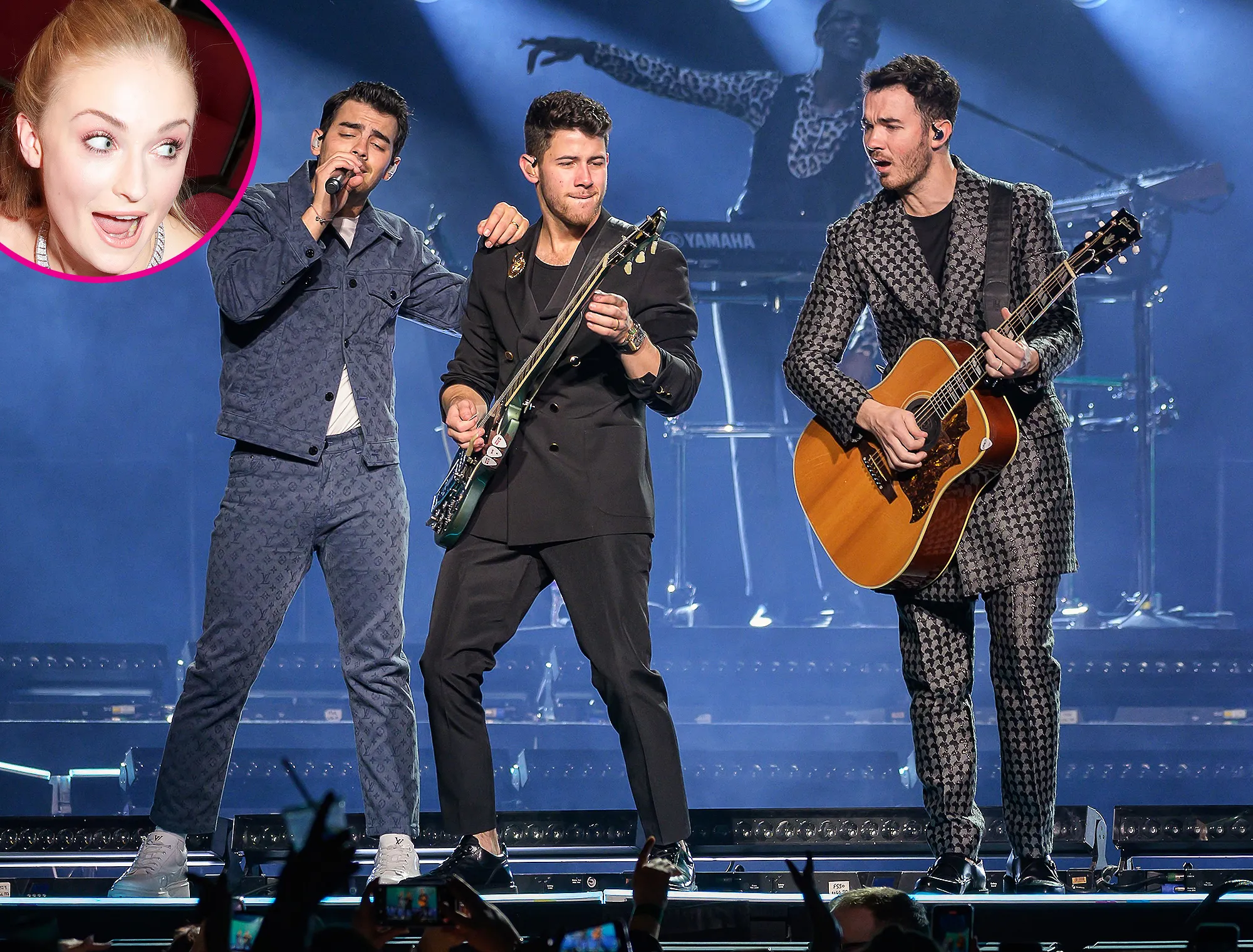 Sophie Turner Loses It Over New Jonas Brothers Christmas Song p