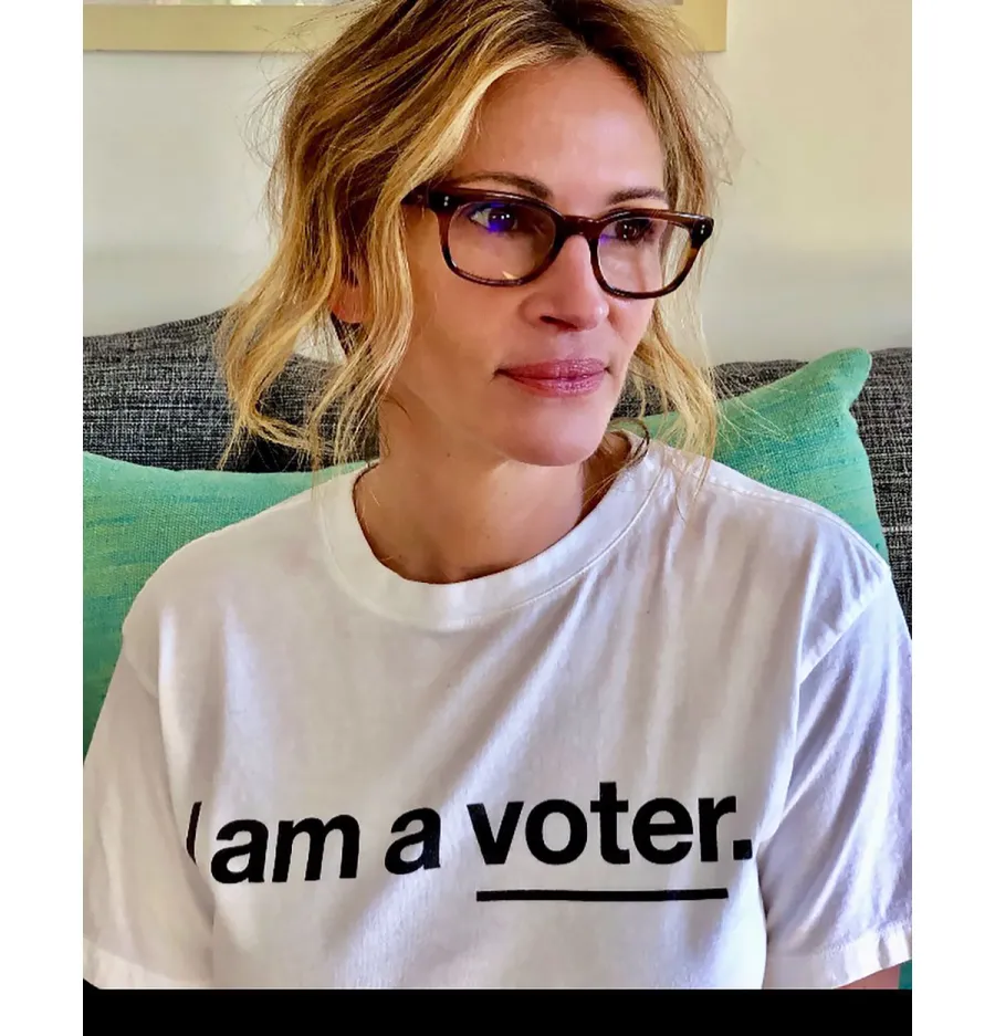 Stars Encourage People to Vote Through Chic Style