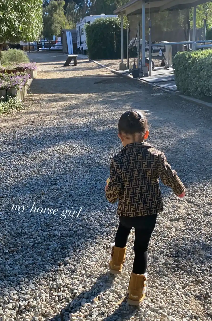 Stormi Webster Pairs Uggs With Fendi for Her Latest Cute Fall Get-Up