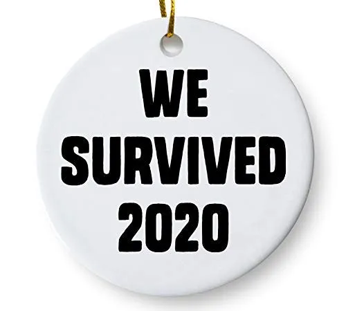 We Survived 2020 Funny Christmas Tree Ornament