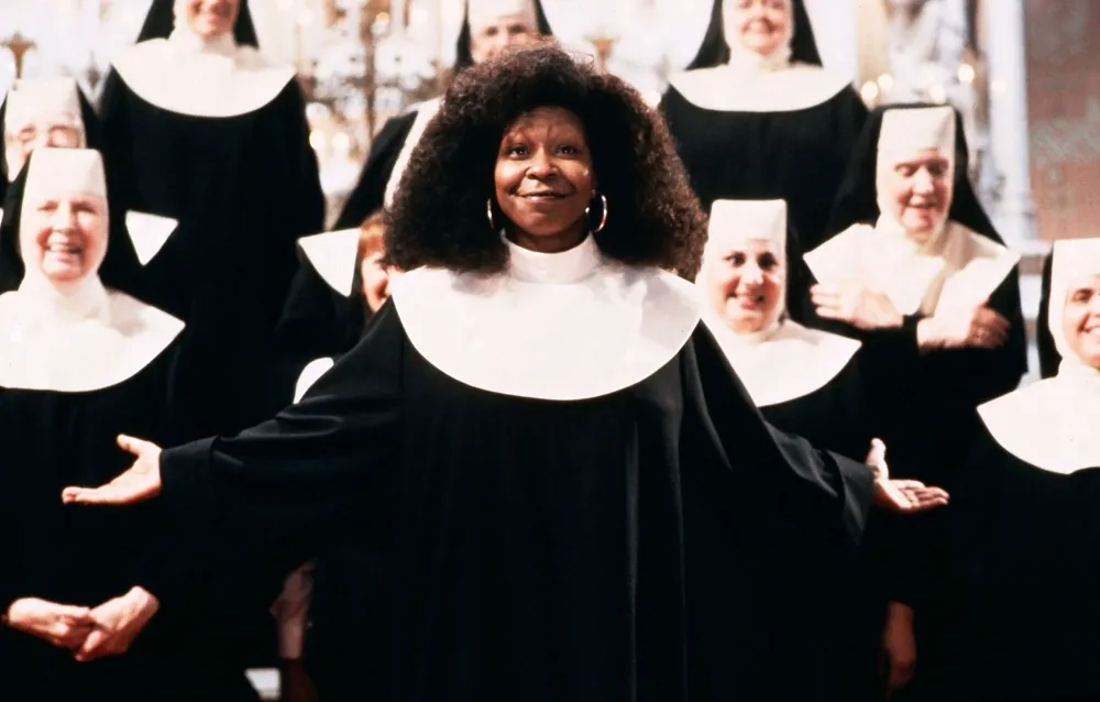 Whoopi Goldberg I Got Sick Sister Act Set Help Other Actresses