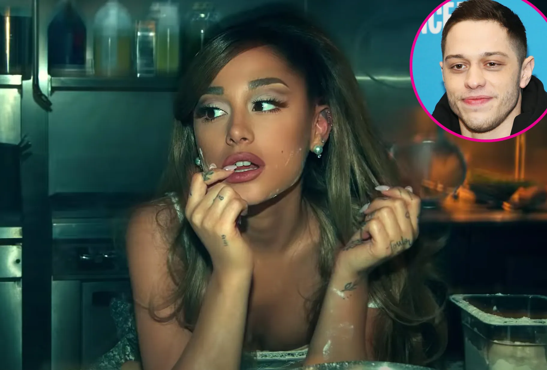 Why Fans Think Ariana Grande Throws Shade at Ex-Fiance Pete Davidson in New Song Positions 1