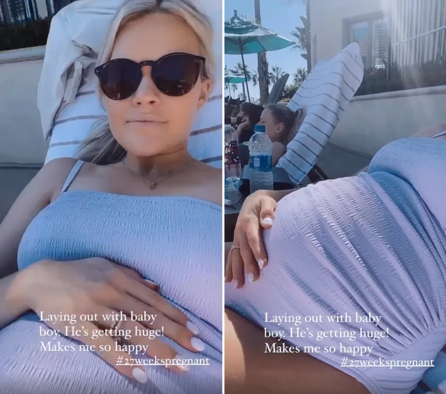 Witney Carson's Baby Bump Pics Ahead of 1st Child