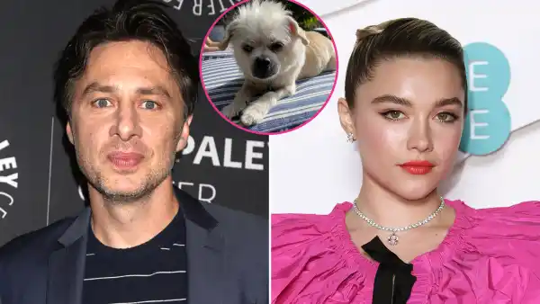 Zach Braff and Girlfriend Florence Pugh Mourn the Death of Their Dog Roscoe