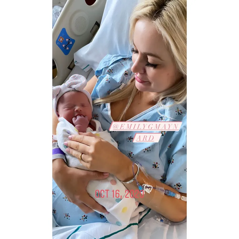 Emily Maynard Gives Birth to Baby No. 5, Her 4th Child With Husband Tyler Johnson