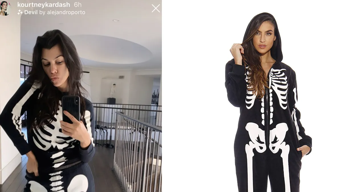 kourtney-kardashian-skeleton-pjs