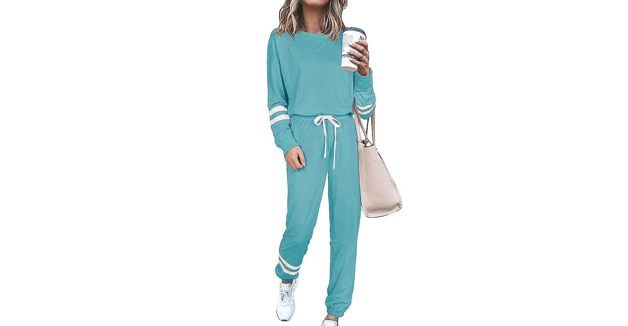 SIEANEAR 2-Piece Loungewear Sweatsuit Set