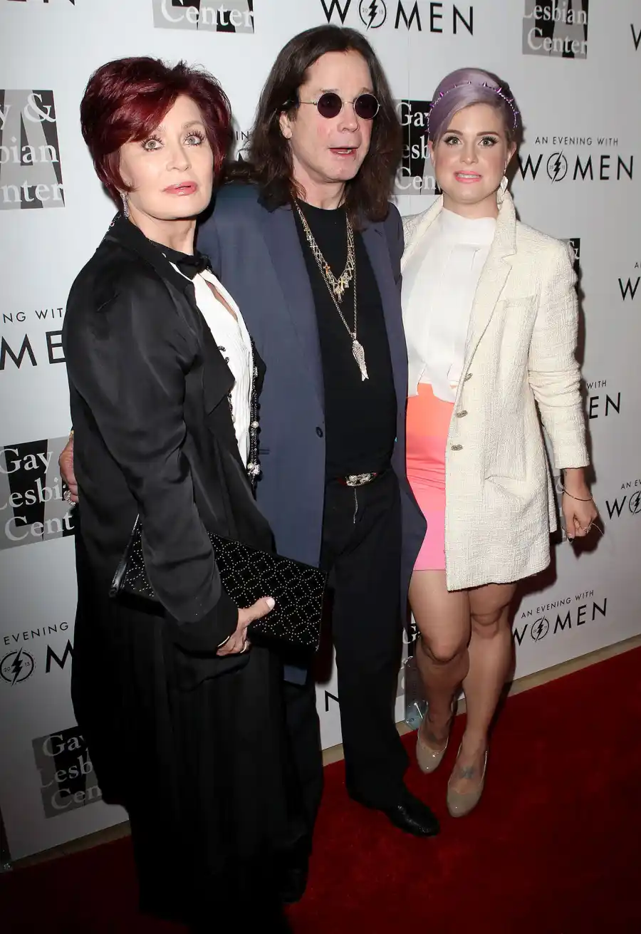 2013 An Evening With Women Sharon Osbourne Ozzy Osbourne and Kelly Osbourne Osbournes Family Album