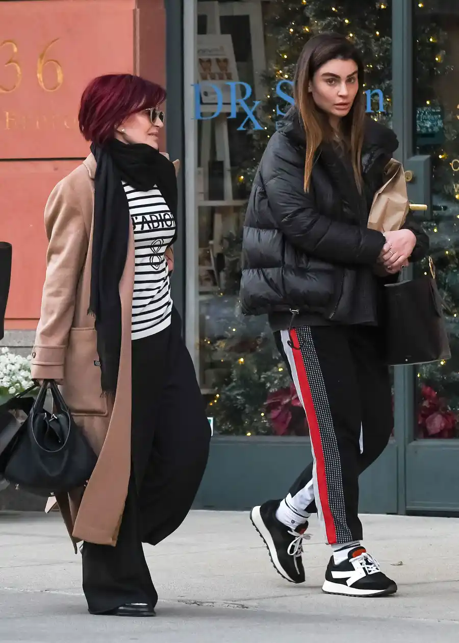 2020 Aimee and Sharon Osbourne Osbournes Family Album