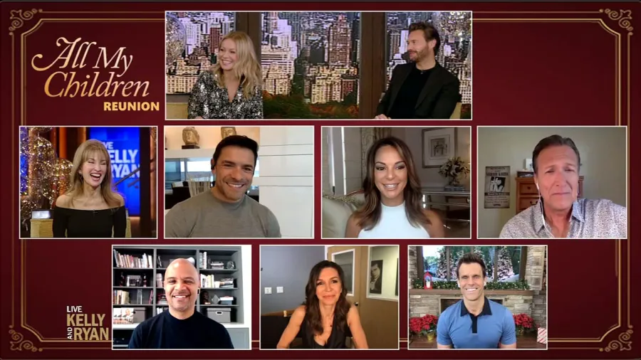 All My Children Costars Reunited Live With Kelly and Ryan