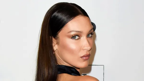 Bella Hadid Debuts 2 New Shoulder Tattoos