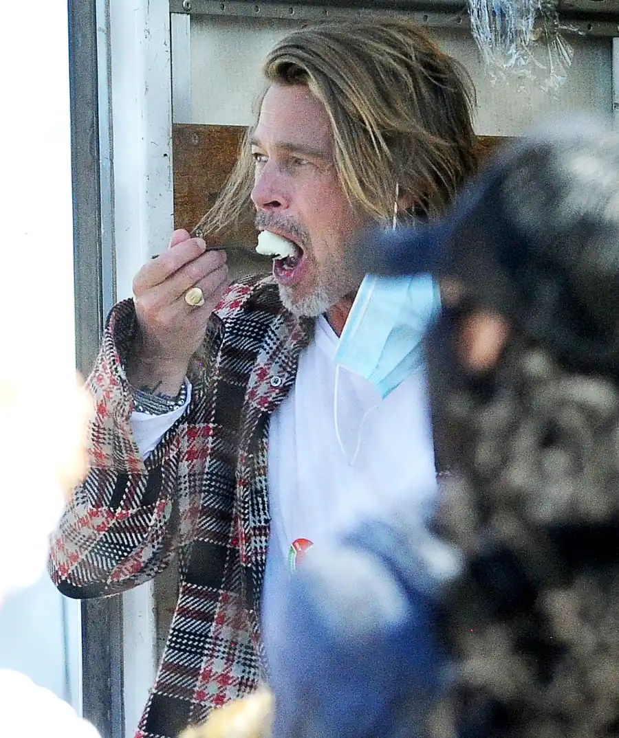 Brad Pitt Spotted Doing Charity Work in LA Amid Split From Girlfriend Nicole Poturalski