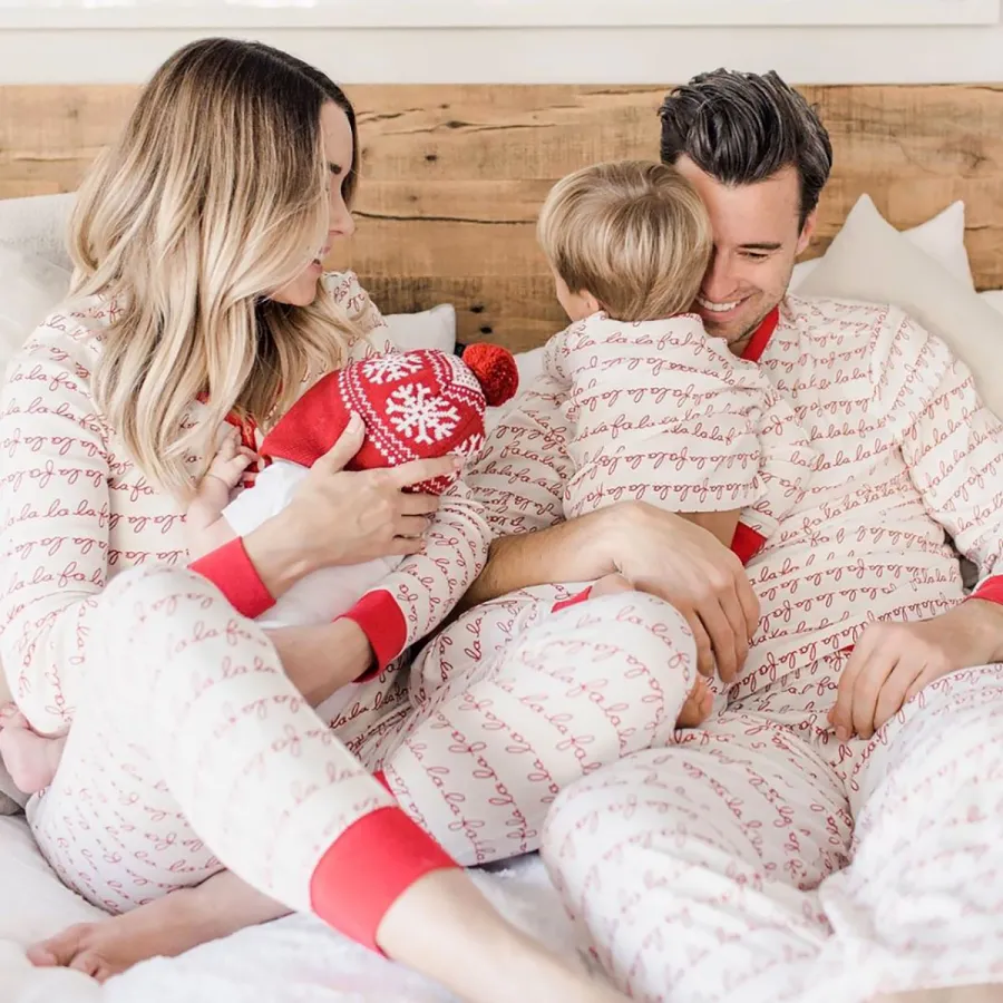 Celeb Parents Wear Matching Pajamas With Their Kids