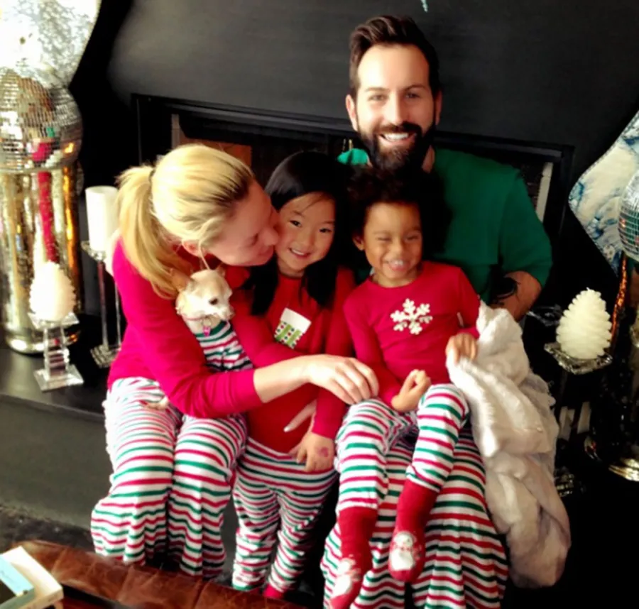 Celeb Parents Wear Matching Pajamas With Their Kids