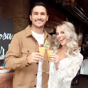 Cheers Nicole Franzel and Victor Arroyo bridal shower