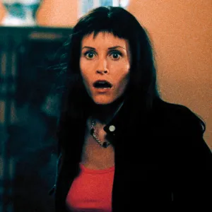 Courtney Cox Makes Fun of 'Scream' Bangs in a Hilarious Halloween Costume