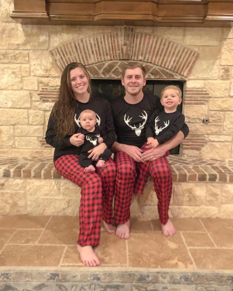 Duggars matching pajamas