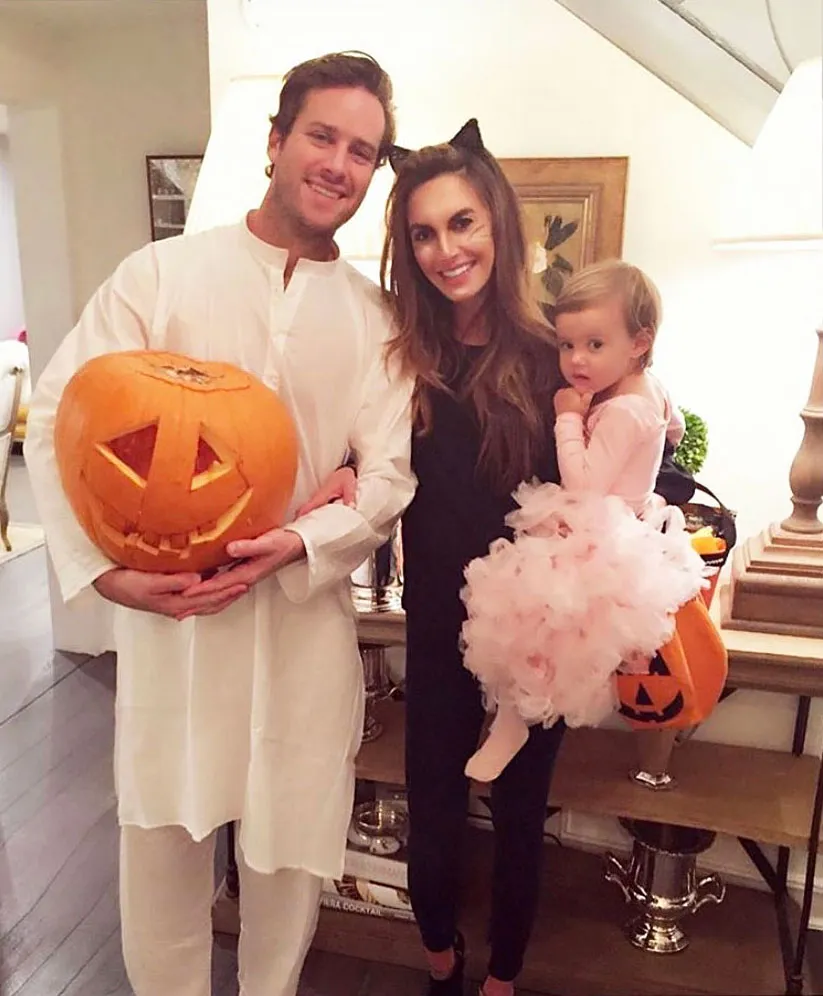Elizabeth Chambers Shares Throwback Halloween Photos With Armie Hammer After Split