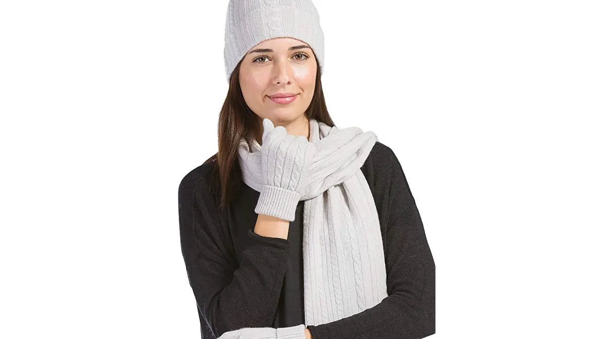 Fishers Finery Women's 100% Pure Cashmere Gloves