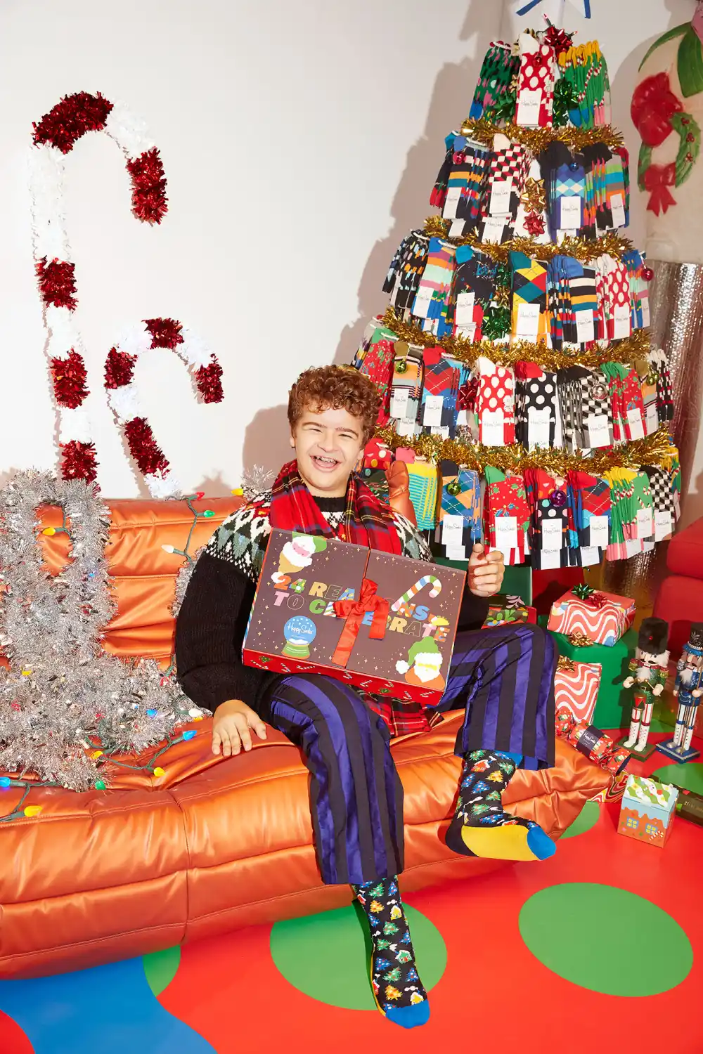 Gaten Matarazzo Happy Socks