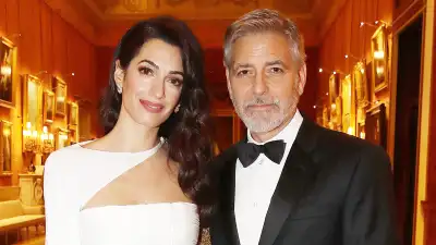 Amal Clooney and George Clooney attend a dinner to celebrate The Princes Trust George Clooney Credits Amal Clooney With Changing His View of Marriage and Kids