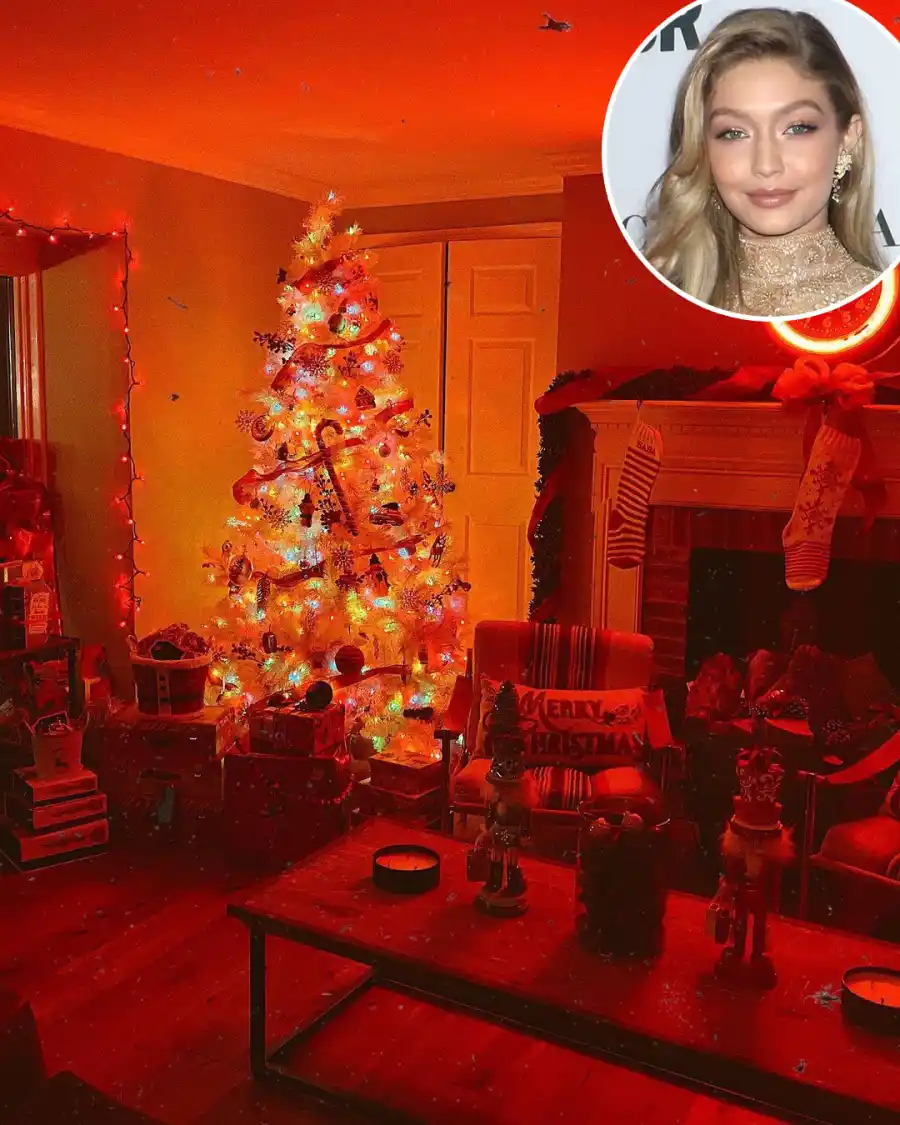 Gigi Hadid Christmas Decorations