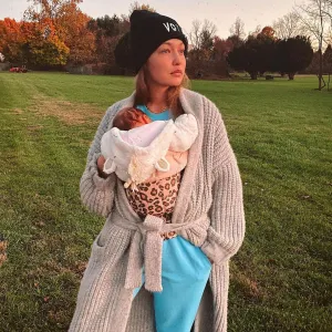 Gigi Hadid Shares Sweet Photos Cradling Her Daughter