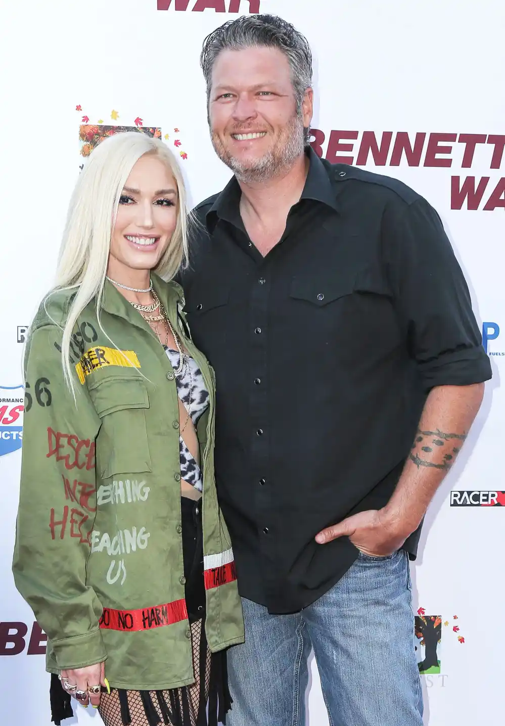 Gwen Stefani and Blake Shelton Celebrate a Belated Thanksgiving After Their Engagement