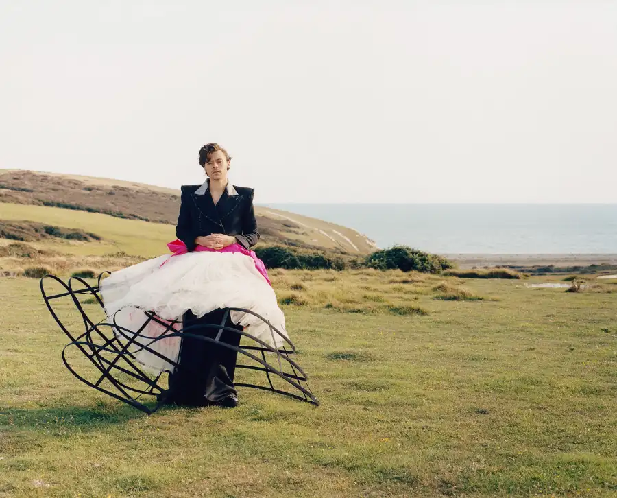 Harry Styles Makes History as the First Man to Appear Solo on the Cover of Vogue