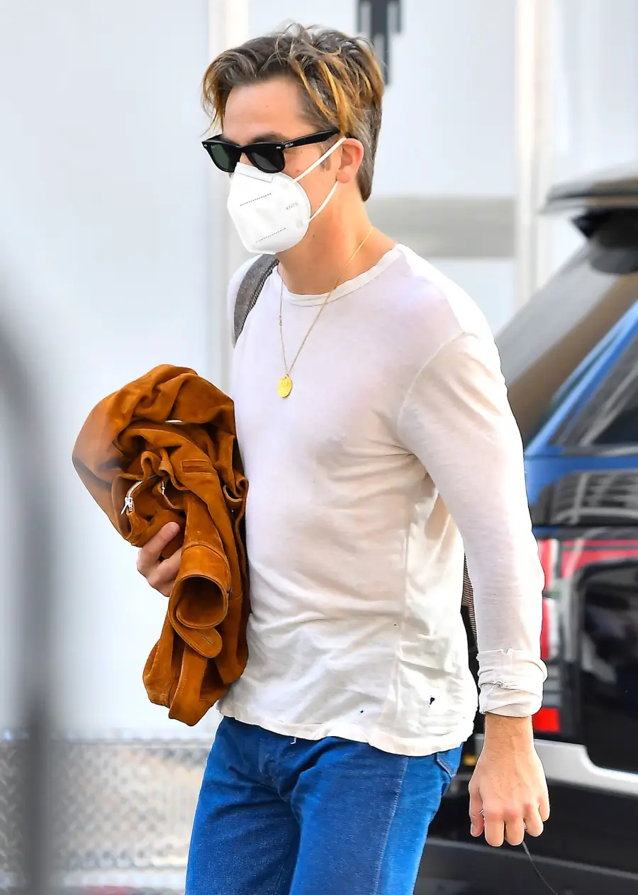 Harry Styles Movie Don’t Worry Darling Halted Over Positive COVID-19 Test Chris Pine,