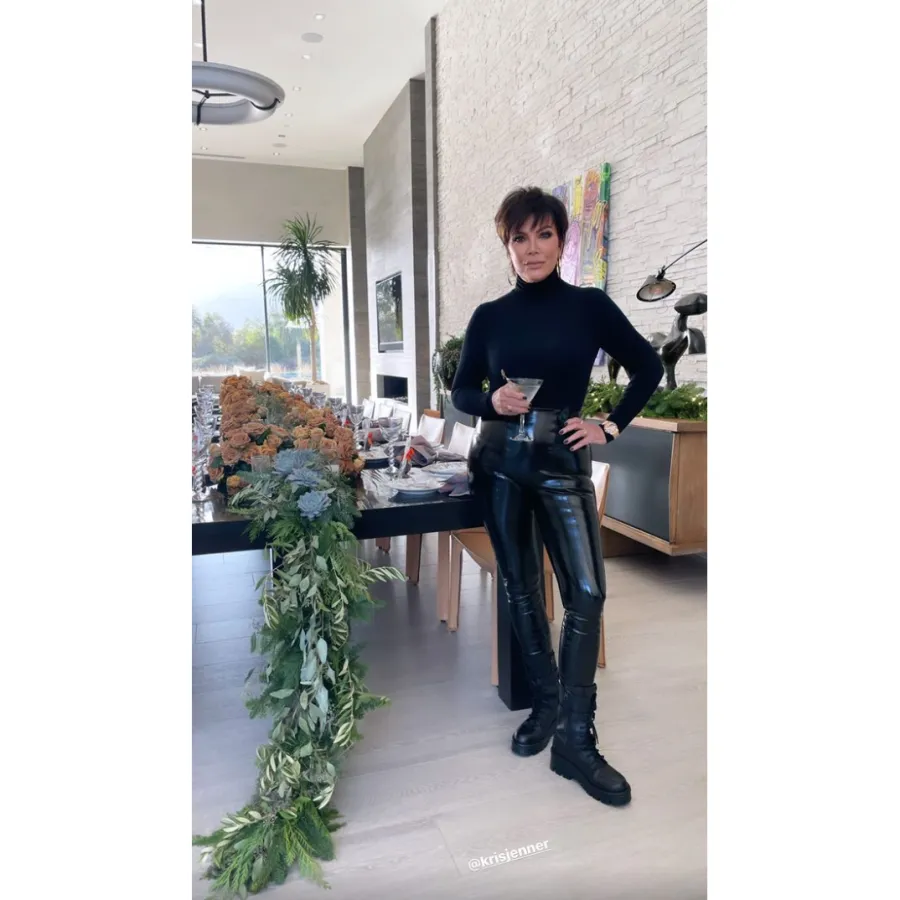 Inside the Kardashian-Jenner Family's Thanksgiving