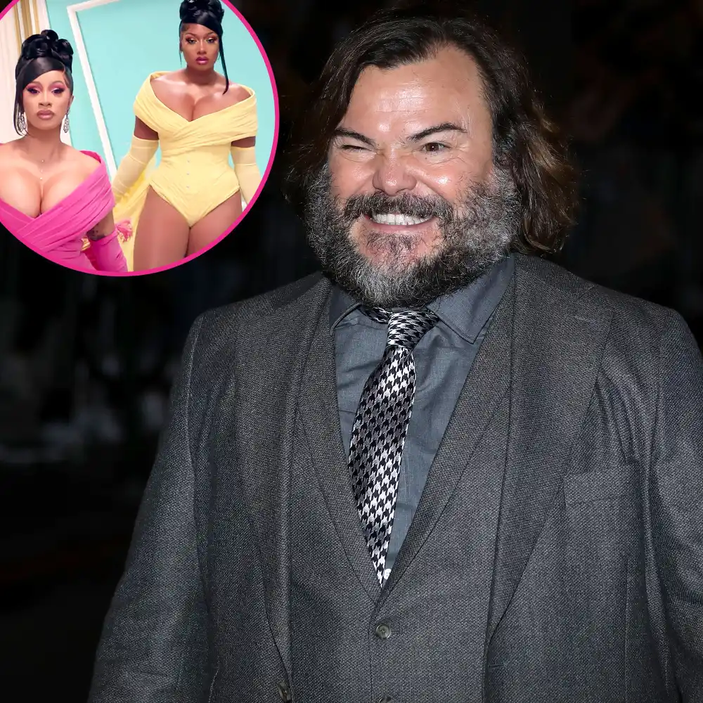 Jack Black Twerks Cardi B Megan Thee Stallion WAP Speedo